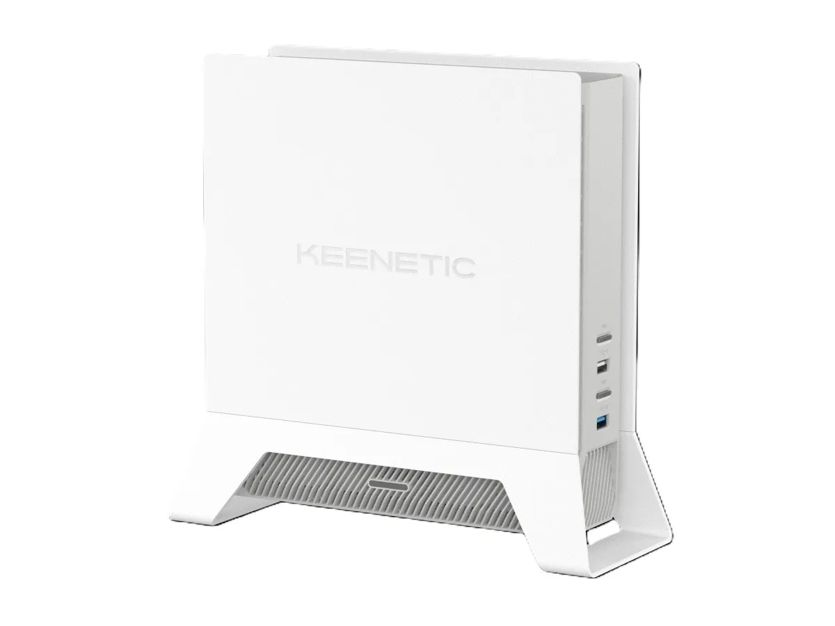 Keenetic Titan Se (Kn-4210) Router Multi-Gigabit Wi-Fi 7 Mesh Be7200 Con Smart Switch 5 Porte (2X2.5