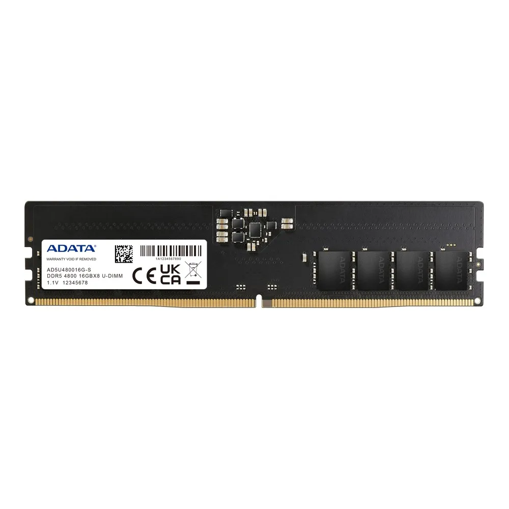 ADATA Premier memoria 16 GB 1 x 16 GB DDR5 288-pin DIMM Data Integrity Check (verifica integrità dati)
