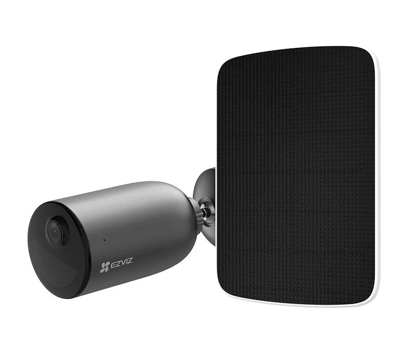 Hinnovation Telecamera da Esterno a Batteria EB3 + Pannello Solare Type C