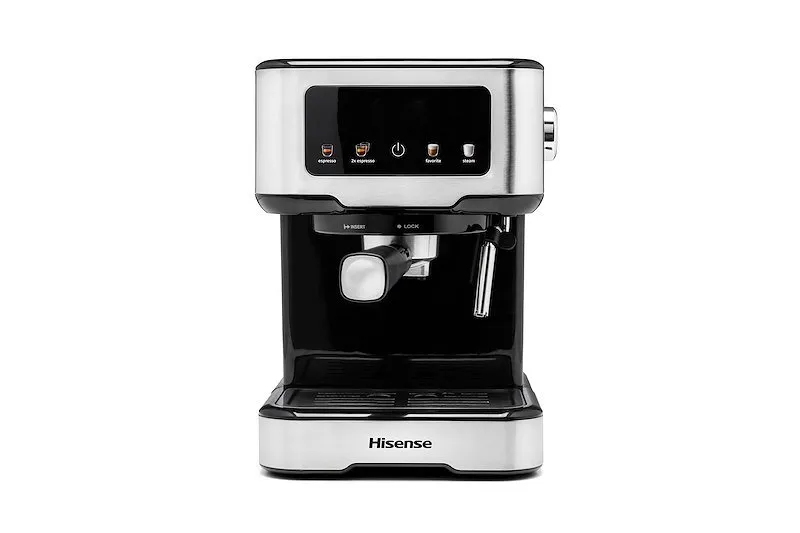 Hisense Macchina da Caffè Espresso Manuale Hescm15cd Acciaio Inox