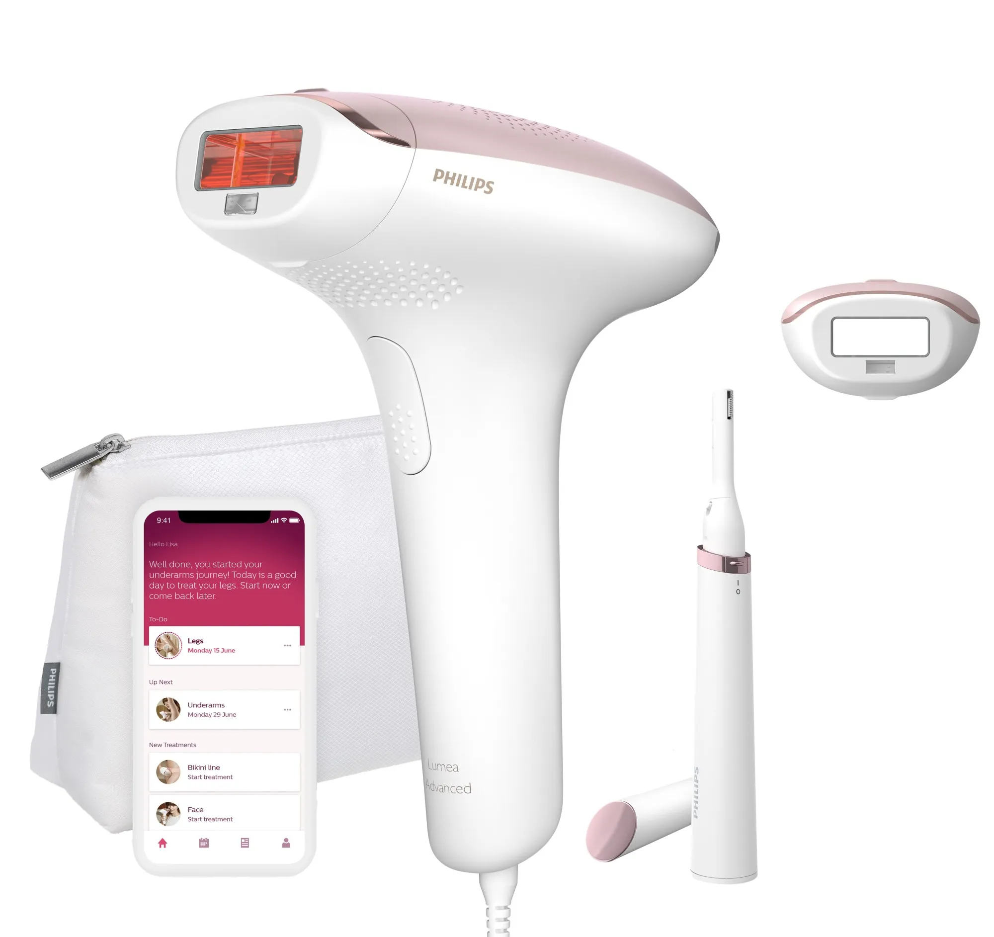 Philips Luce Pulsata Corpo Viso Sensore Fototipo Bri920/00