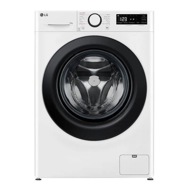 Lg Lavatrice 13Kg AI DD F4r3013nswb.abwqpis Bianco