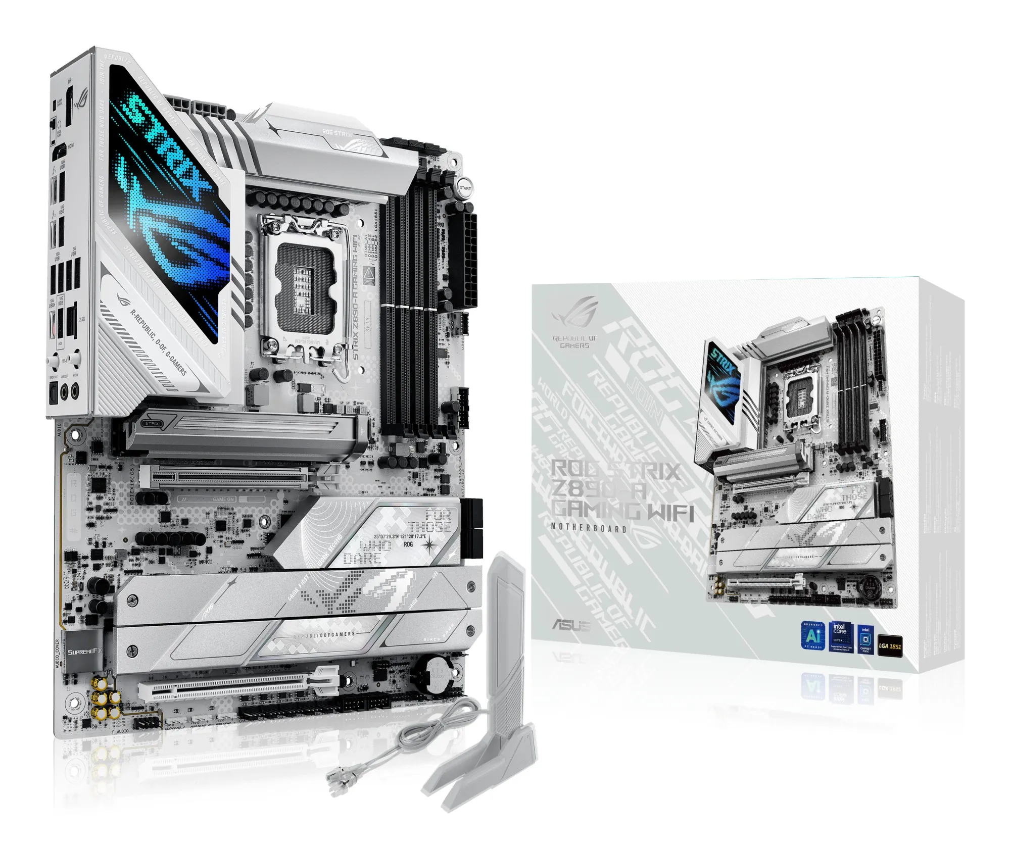ASUS ROG STRIX Z890-A GAMING WIFI Intel Z890 LGA 1851 (Socket V1) ATX