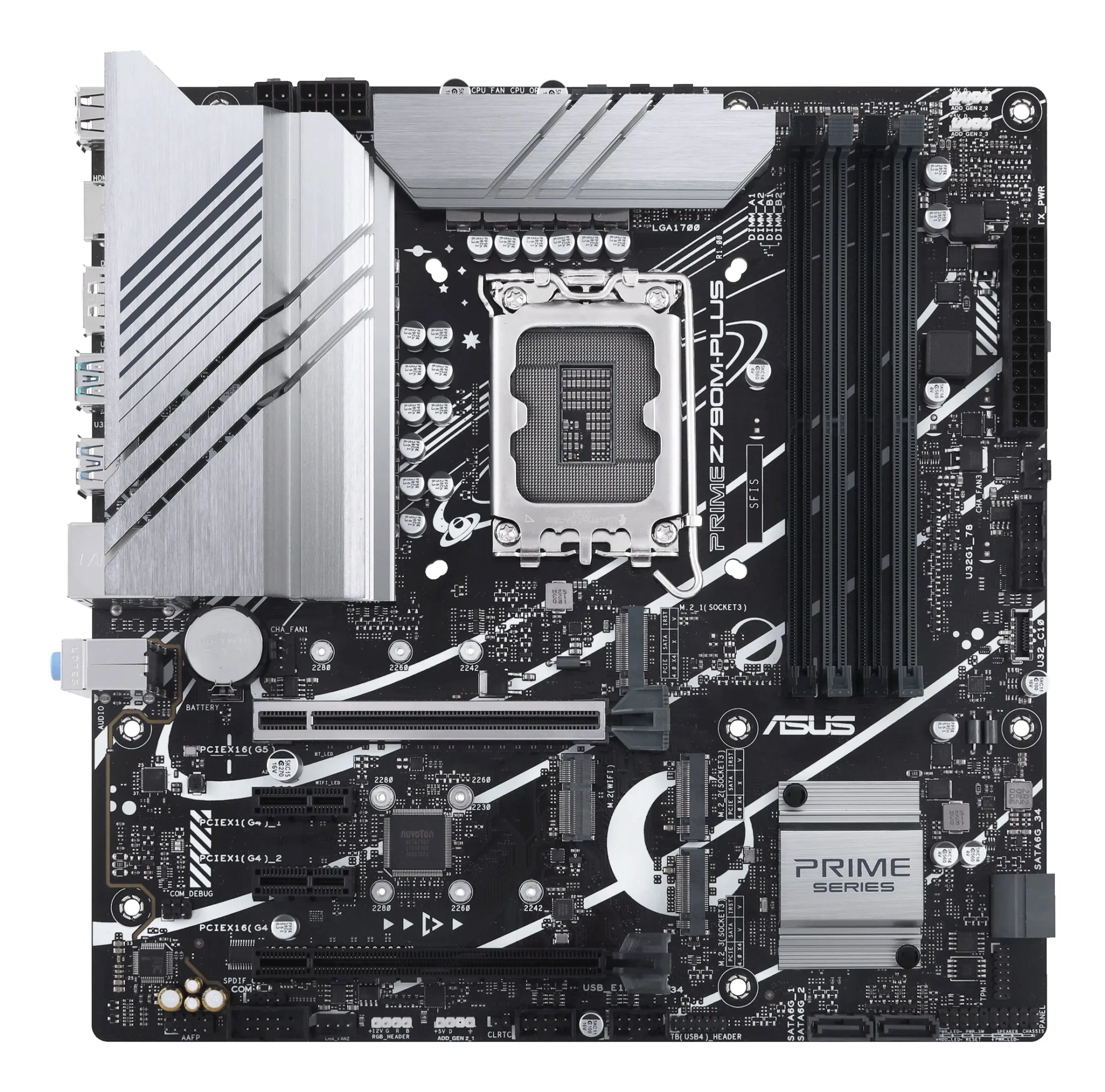 Mb Asus Prime Z790M-Plus S1700 4D5 4S3 M.2 U3.2 Dp Hdmi