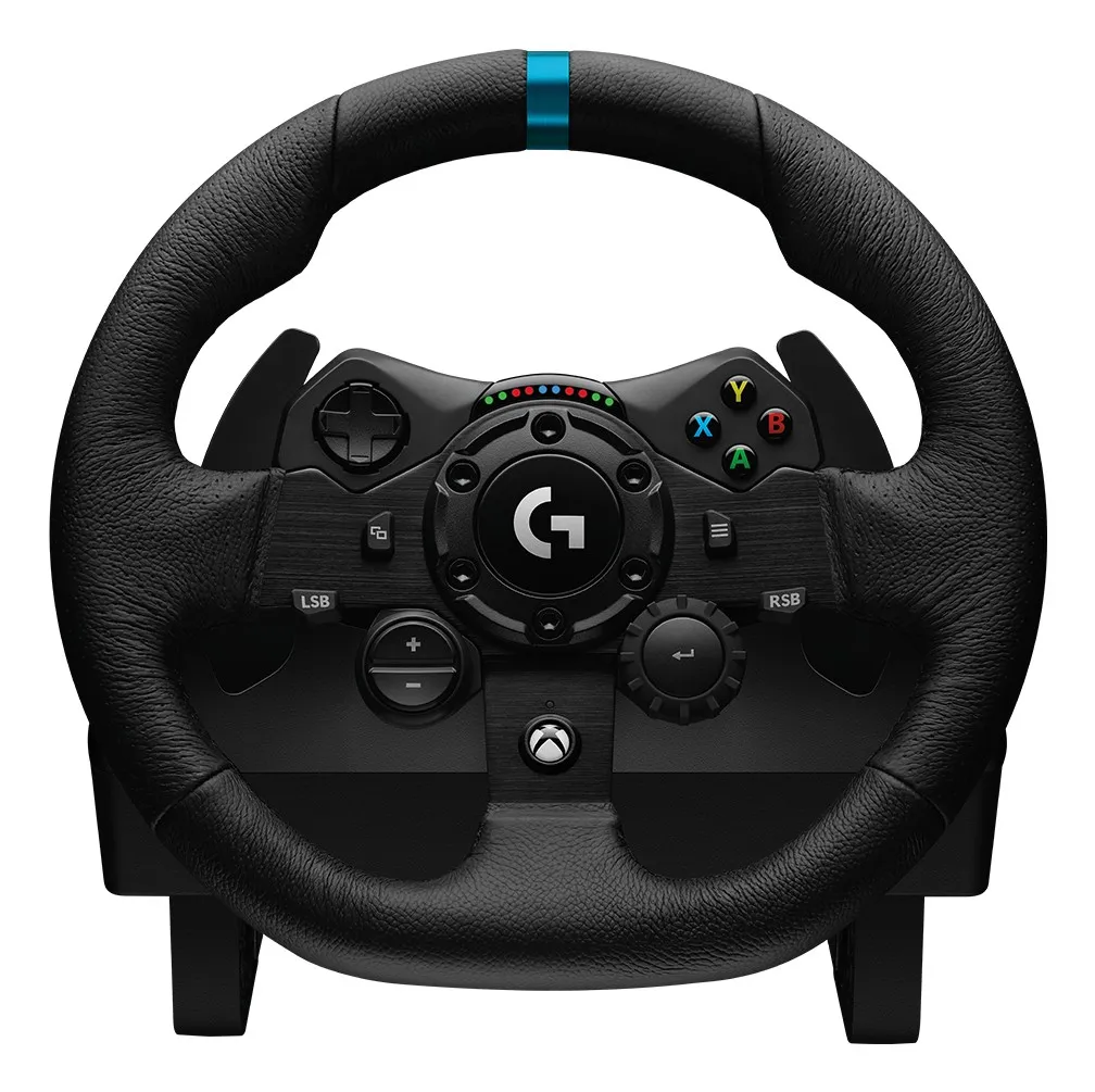 Logitech G G923 Nero USB 2.0 Sterzo + Pedali Analogico/Digitale PC PlayStation 4 PlayStation 5