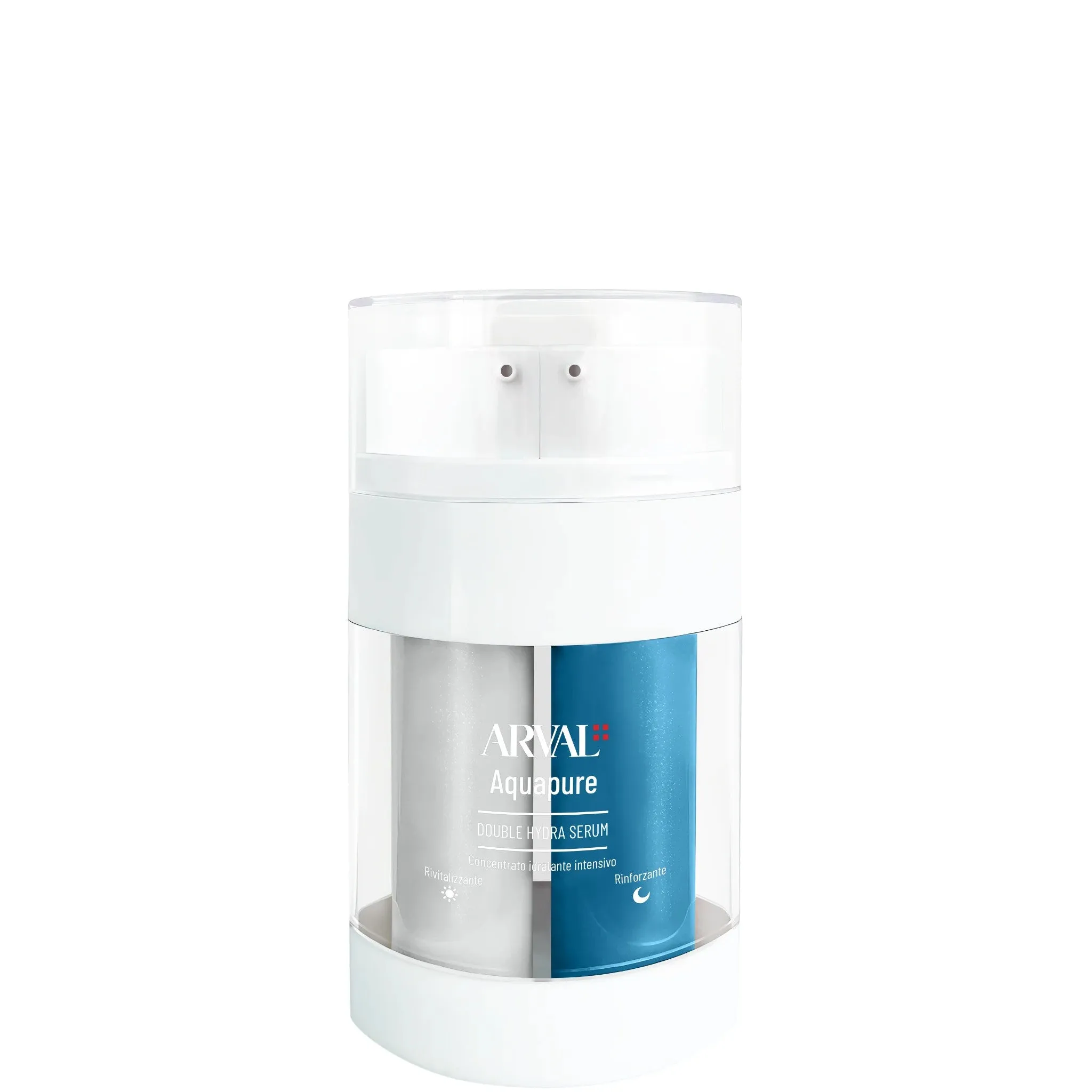 Arval Aquapure - Double Hydra Serum Notte - 15 ML + 15 ML