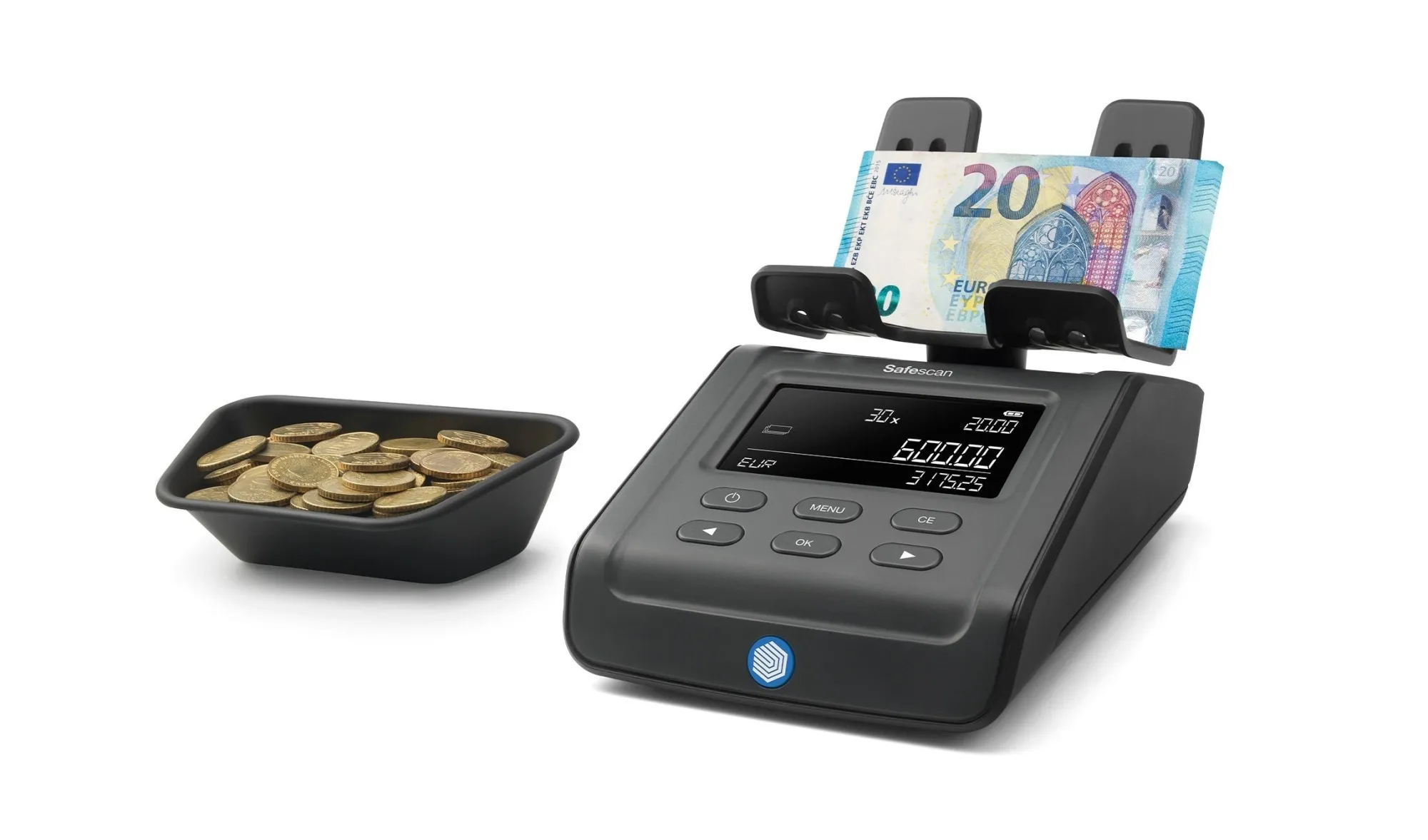 Safescan 6175 Macchina per il conteggio di monete Nero