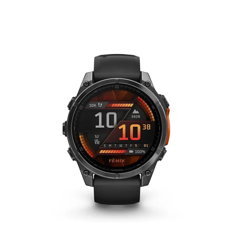 Garmin Smartwatch Fenix 8 47mm Slate Grey Steel Black