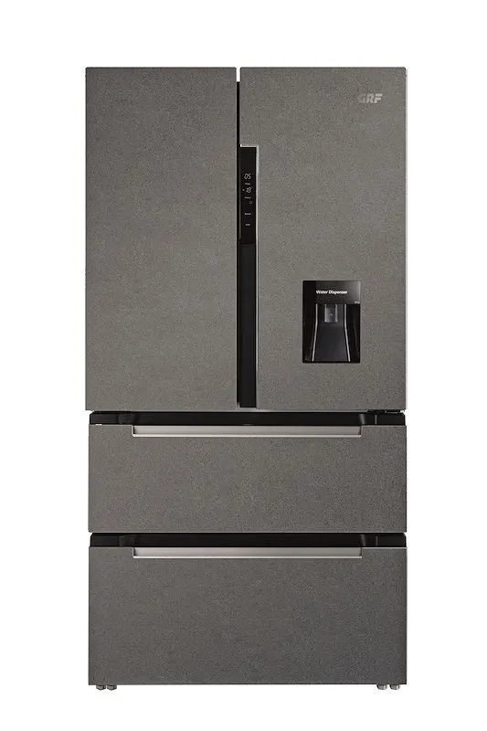Grf Frigorifero americano Fa91831dtrg Vetro rock grey