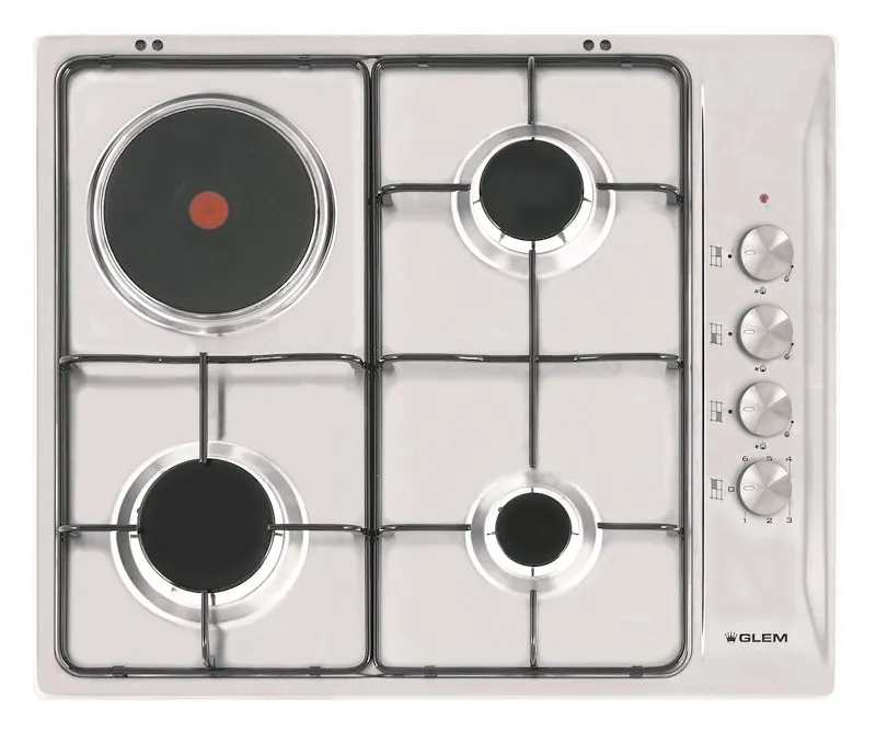 Glem piano cottura Gtl647ix- Inox