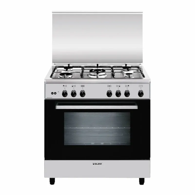Glem Cucina forno a Gas A855gi Inox