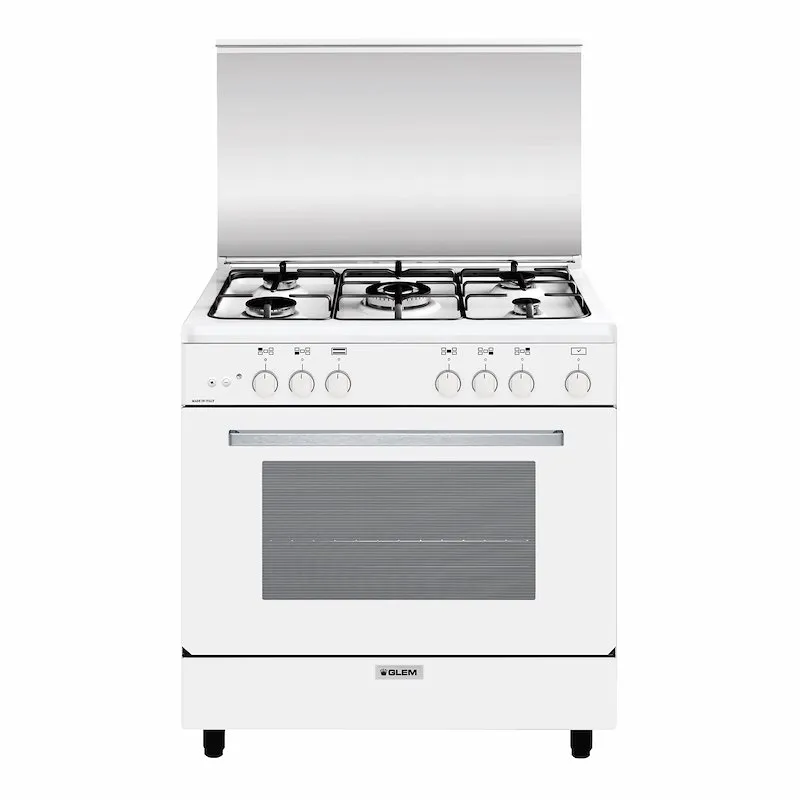 Glem Cucina Forno a gas A855gx Bianco