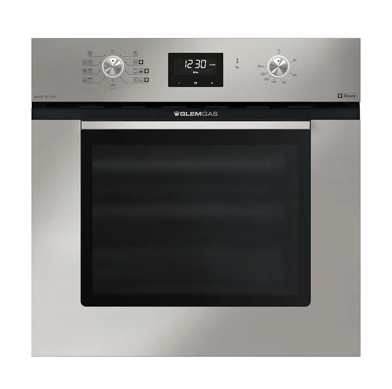 Glem Forno Elettrico ad Incasso GFU98IX-S6V3 Acciaio Satinato