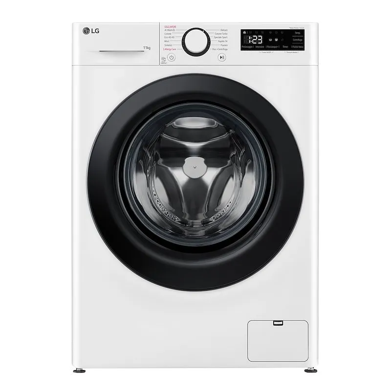 LG Lavatrice 11Kg AI DD F4r3011nswb Bianco
