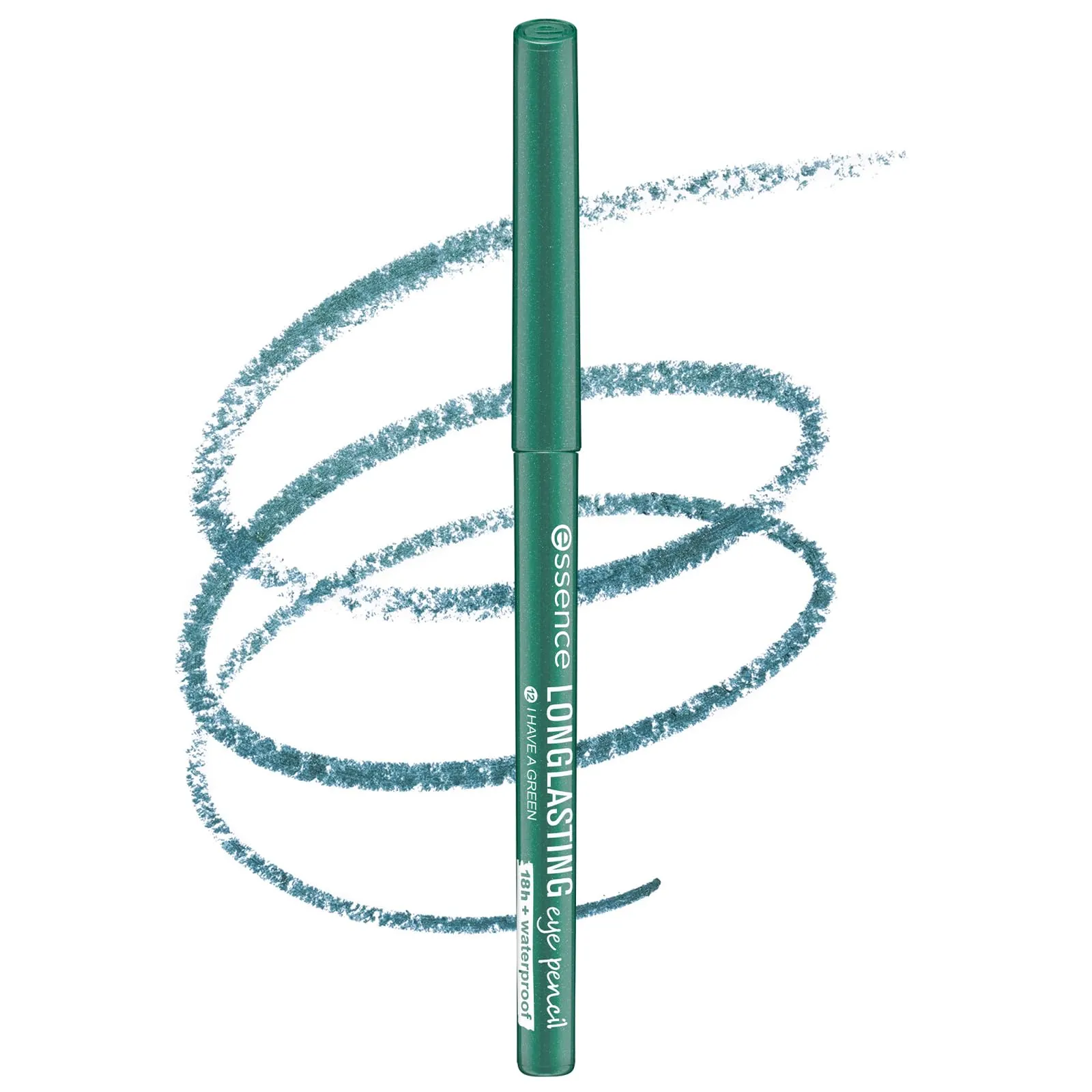 Essence AEB0B - Matita occhi Lunga tenuta, Verde (12 I have a green), 1 Pezzo