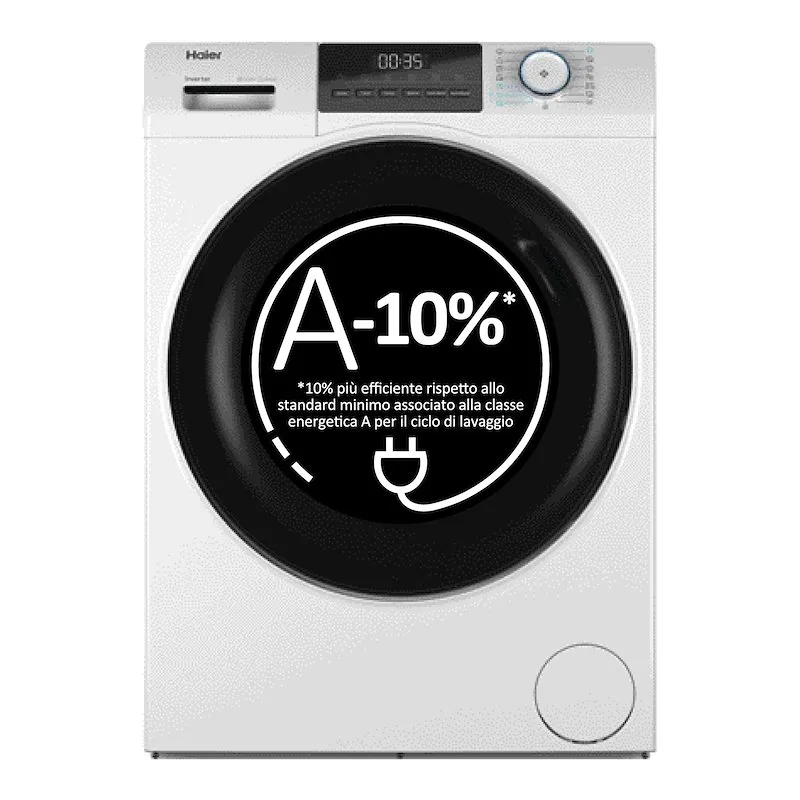 Haier Lavatrice 8kg Hw80-bp14929a-s White