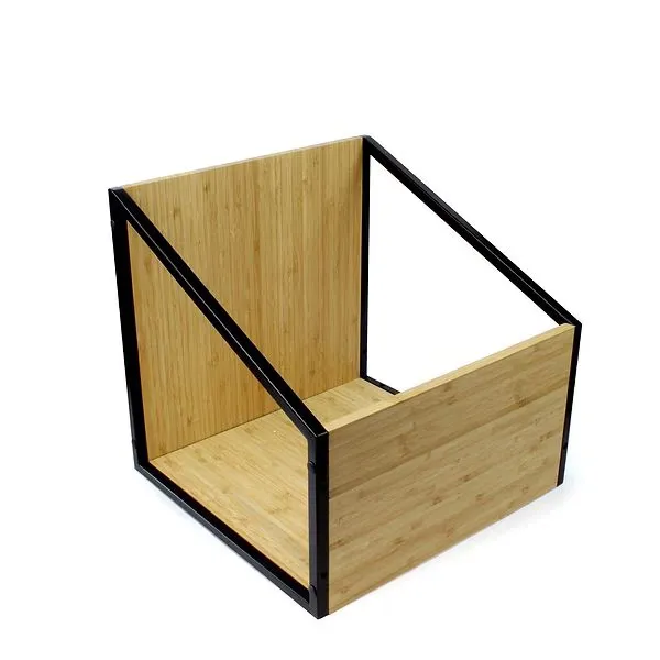 NorStone Contenitore Vinili Vinyl Lp Case Bamboo
