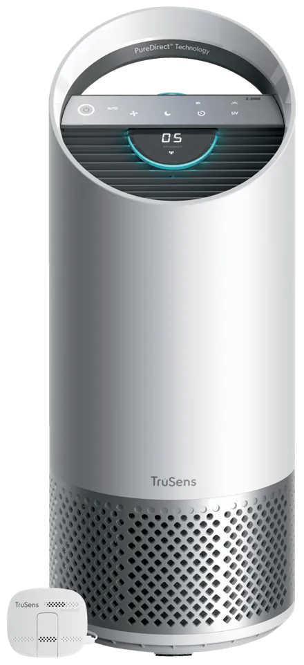 Purificatore d aria Leitz TruSens Z2000 - Lampada UVC - Elimina gas/odori VOC - Fino a 35 m2 - Colore bianco