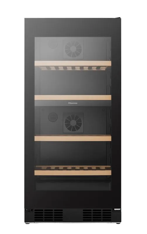 Hisense Cantinetta Vino Doppia Temperatura Rw3n230gelf Nero