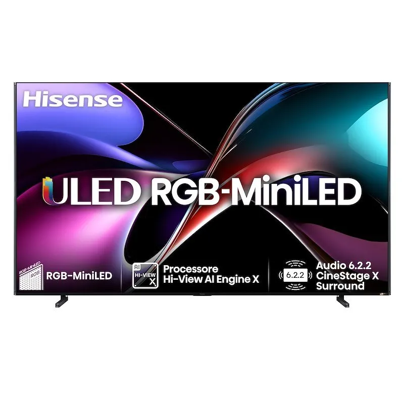 Hisense Tv RGB-MiniLED 116" 116uxq Metallo