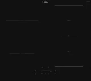 Haier piano cottura induzione HAI64SCM Nero