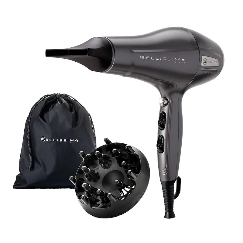 Imetec Asciugacapelli Bellissima metallic 11859 grey + deep silver
