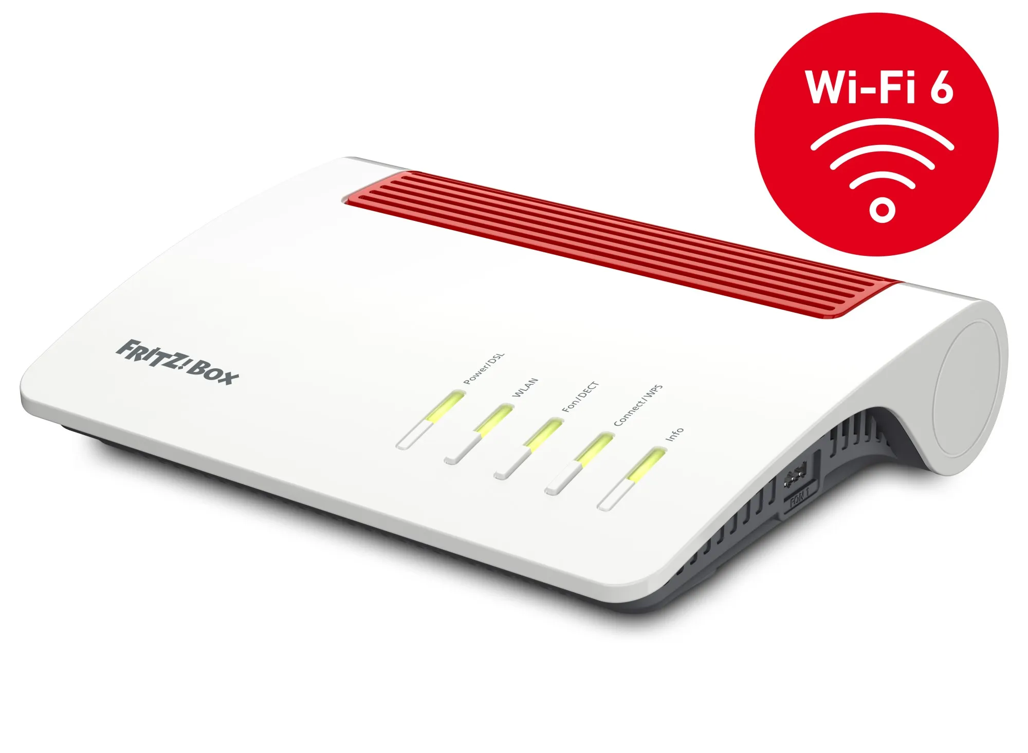 AVM FRITZBOX 7590AX VOIP VDSL MODEM/ROUTER AX2800 WIFI 6 DUAL BAND