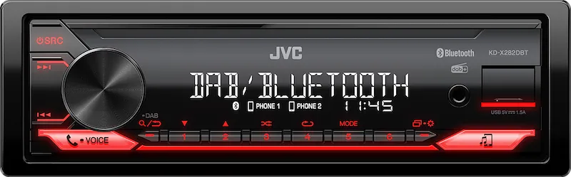 Jvc Autoradio Kd-x282dbt Nero
