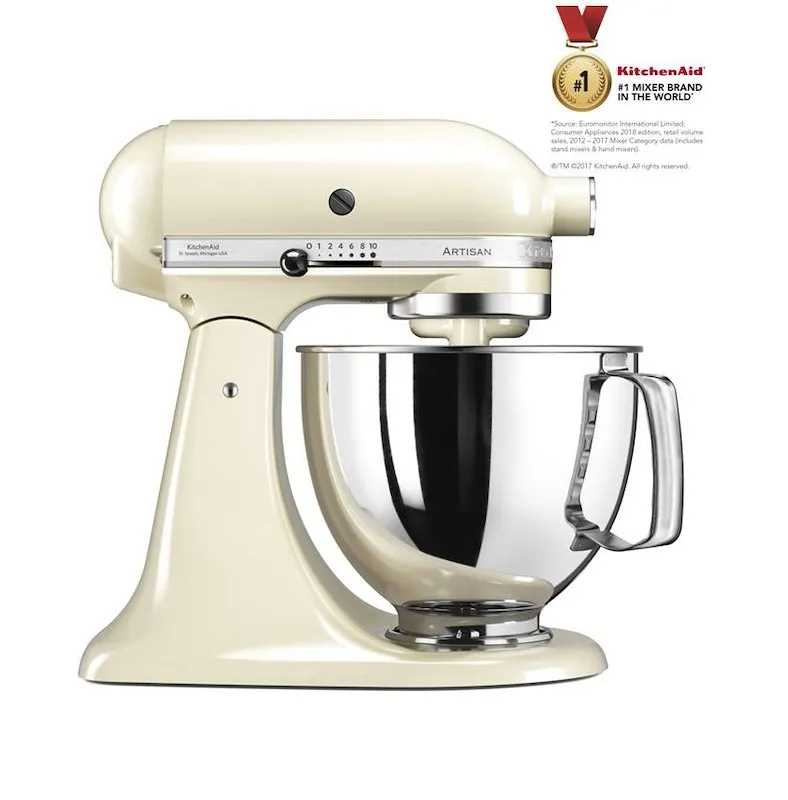 KitchenAid Impastatrice Planetaria 4,7L Artisan 5ksm125eac Crema