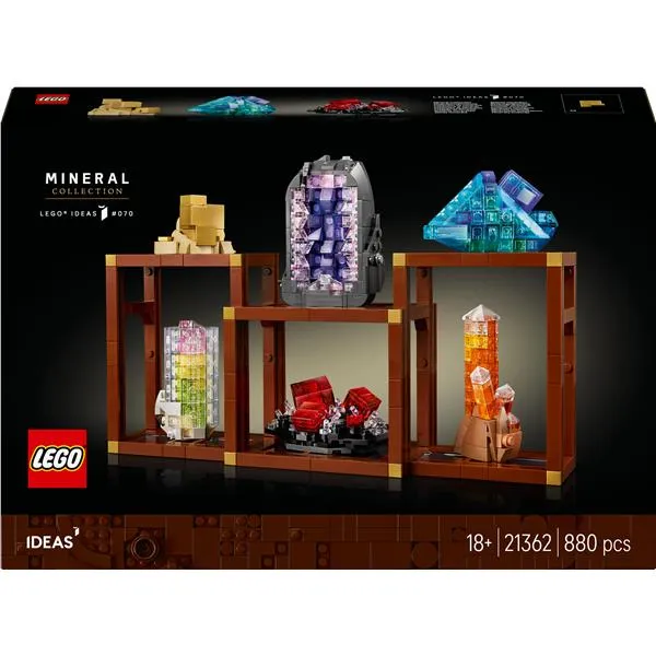 Lego Collezione Di Minerali 21362