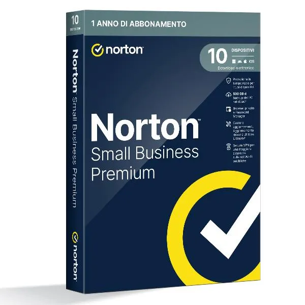 Norton Small Business Premium - 500GB It 1 User 10 Device 12 Mesi Box 21454839