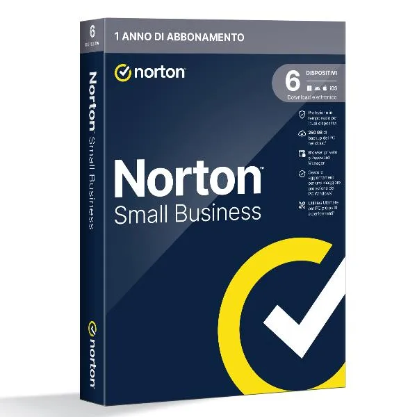 Norton Small Business - 250GB It 1 User 6 Device 12 Mesi Box 21454865