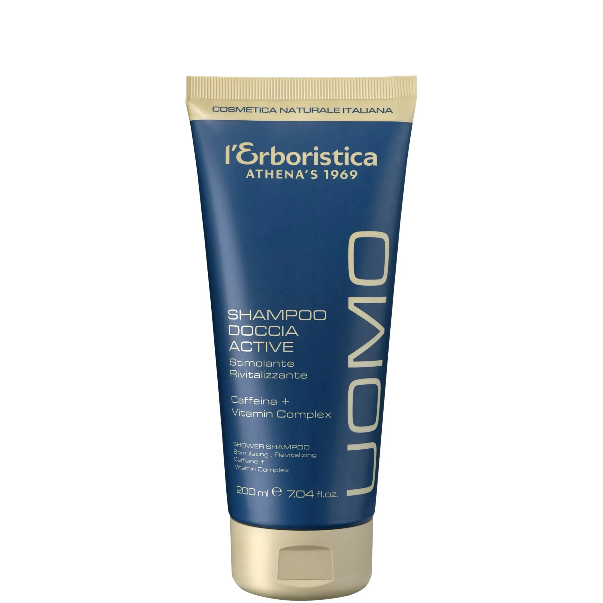 L’Erboristica Athena’s 1969 L'Erboristica Caffeina e Vitamin Complex Shampoo Doccia Active UOMO - 200 ML
