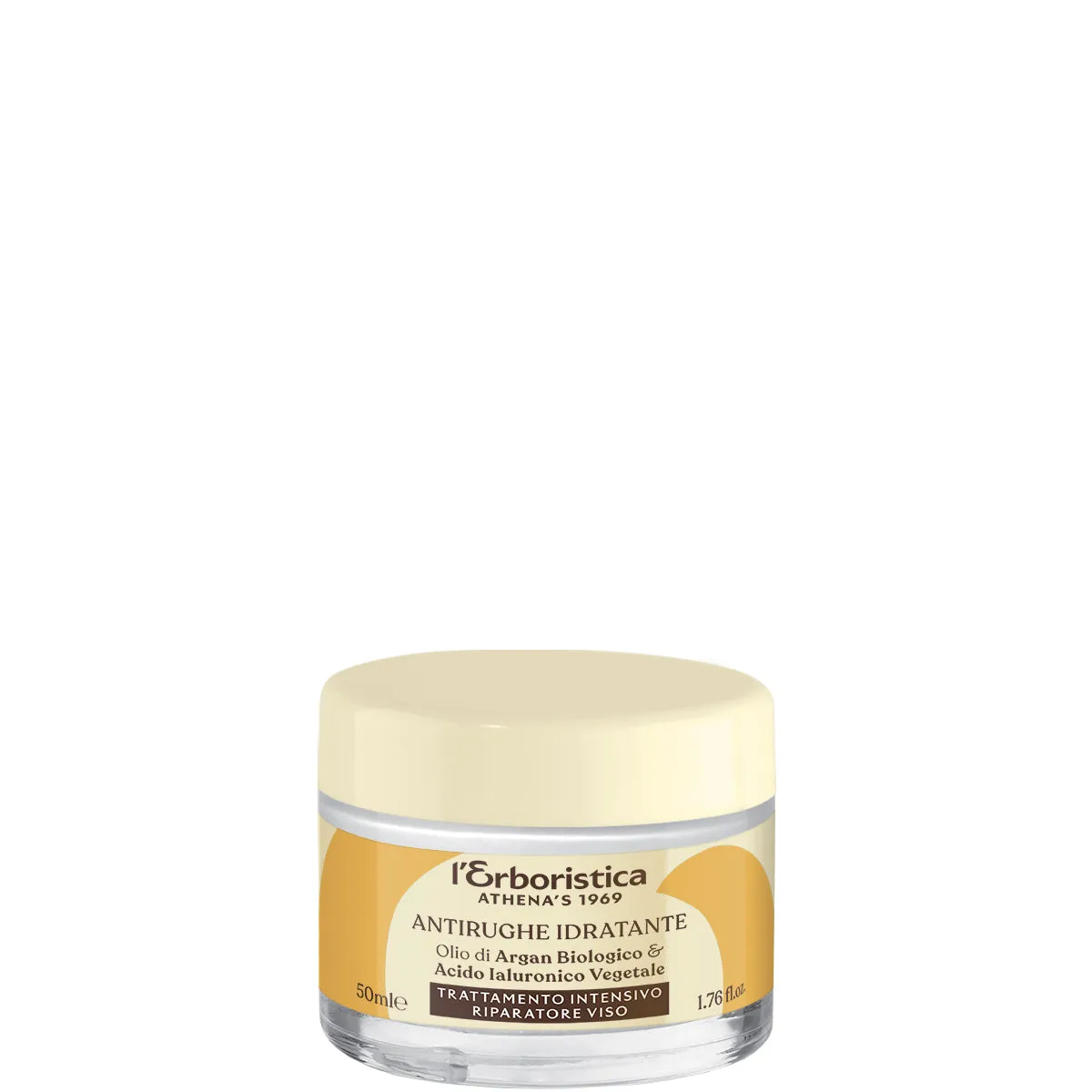 L’Erboristica Athena’s 1969 L'Erboristica Olio di Argan & Acido Ialuronico Vegetale Trattamento Riparatore Viso - 50 ML
