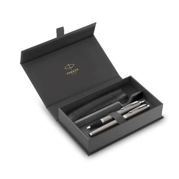 Parker Gift Set Duo : Im Ss Ct Stilografica M + Sfera 2214458
