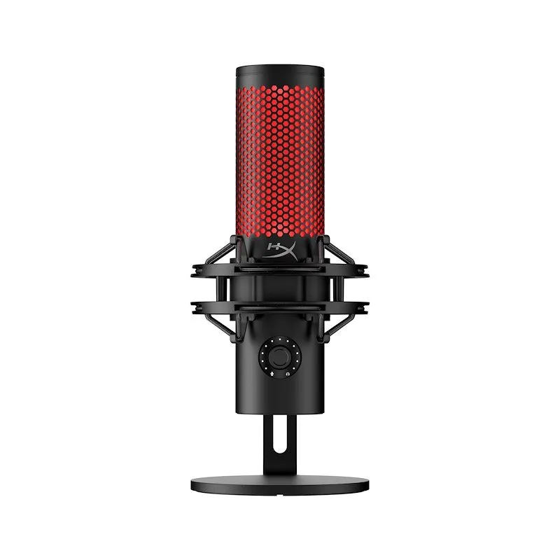 Hp Microfono Quadcast 2 Black - Red