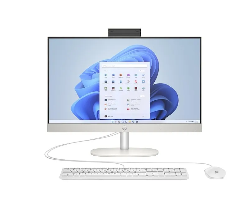Hp ALL IN ONE 24-cr0071nl 8/ 512GB Shell White