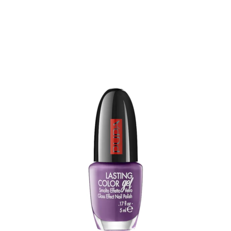 Pupa Lasting Color Gel - Smalto effetto vetro per unghie glossate volumizzate 3D - N. 023 BLUEBERRY MILKSHAKE