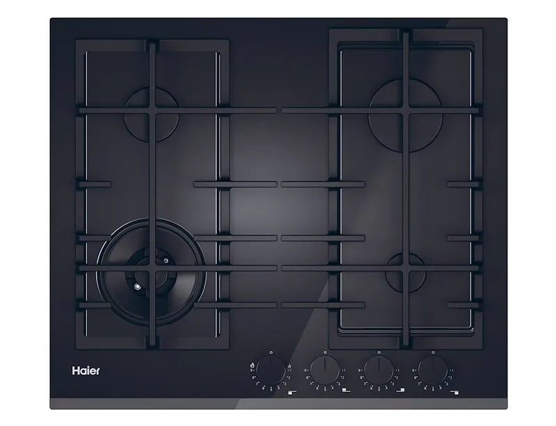 Haier Piano Cottura Gas a Incasso HAVG6BF4TBPB Nero