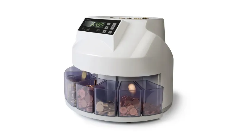 Contamonete e selezionatore Safescan 1250 - 220 monete al minuto - Capacità fino a 500 monete