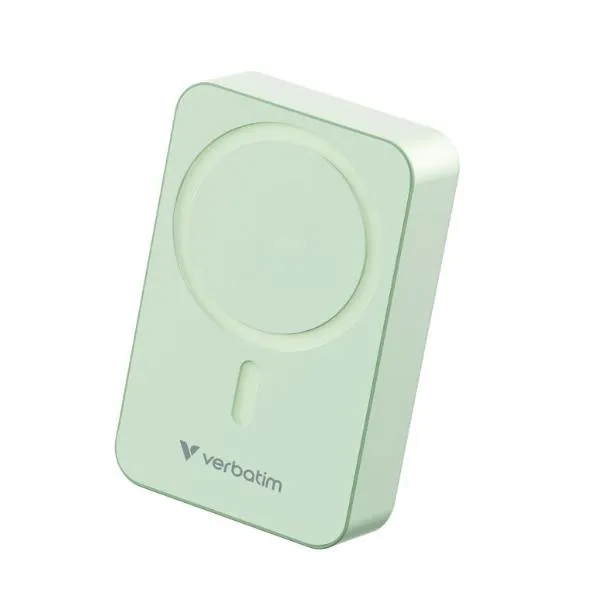 Verbatim Power Bank 20000MAH Mag Safe Green 32224
