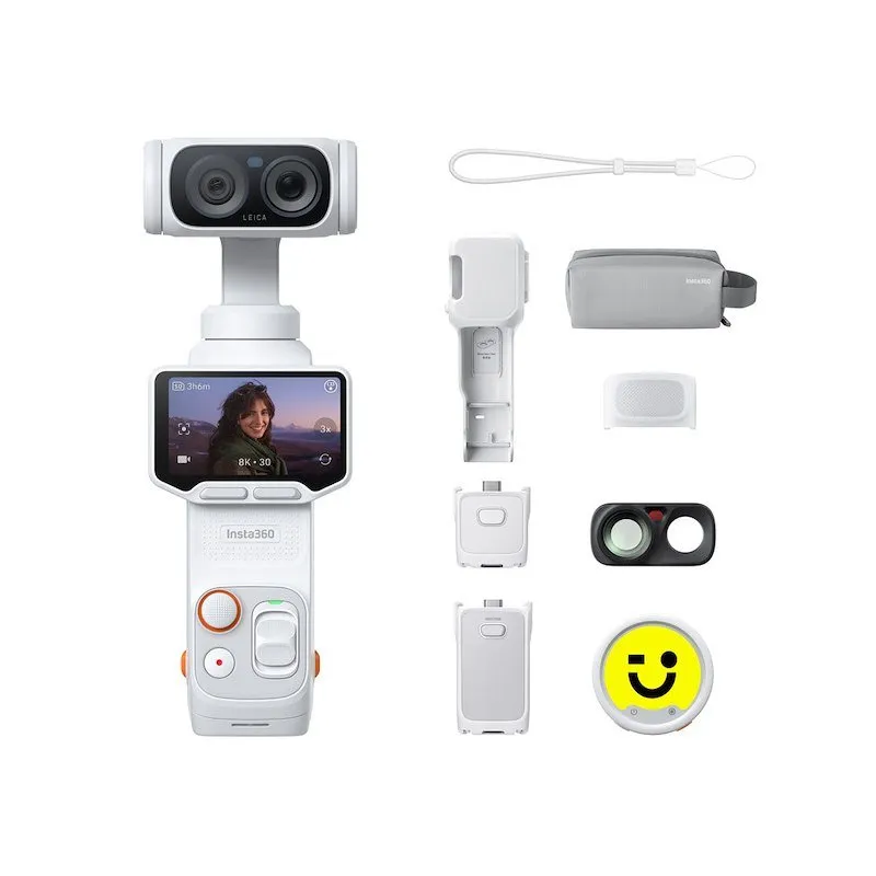 Insta360 Videocamera LUNA ULTRA CREATOR BUNDLE Bianco