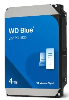 Western Digital WD Blue 3.5-Inch PC HDD disco rigido interno 4 TB 5400 Giri/min 128 MB 3.5 Serial ATA III