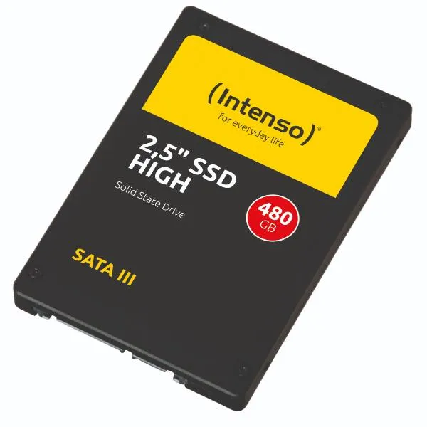 Intenso SSD Interno 480GB 2 5 Sata Reading: 520 MB/s Writing: 500 MB/s Tlc Flash 3813450