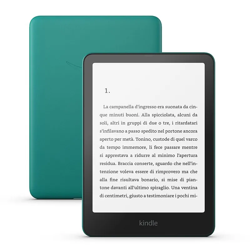 Kindle NUOVO KINDLE PAPERWHITE (16 GB) B0cfp6f89f Verde