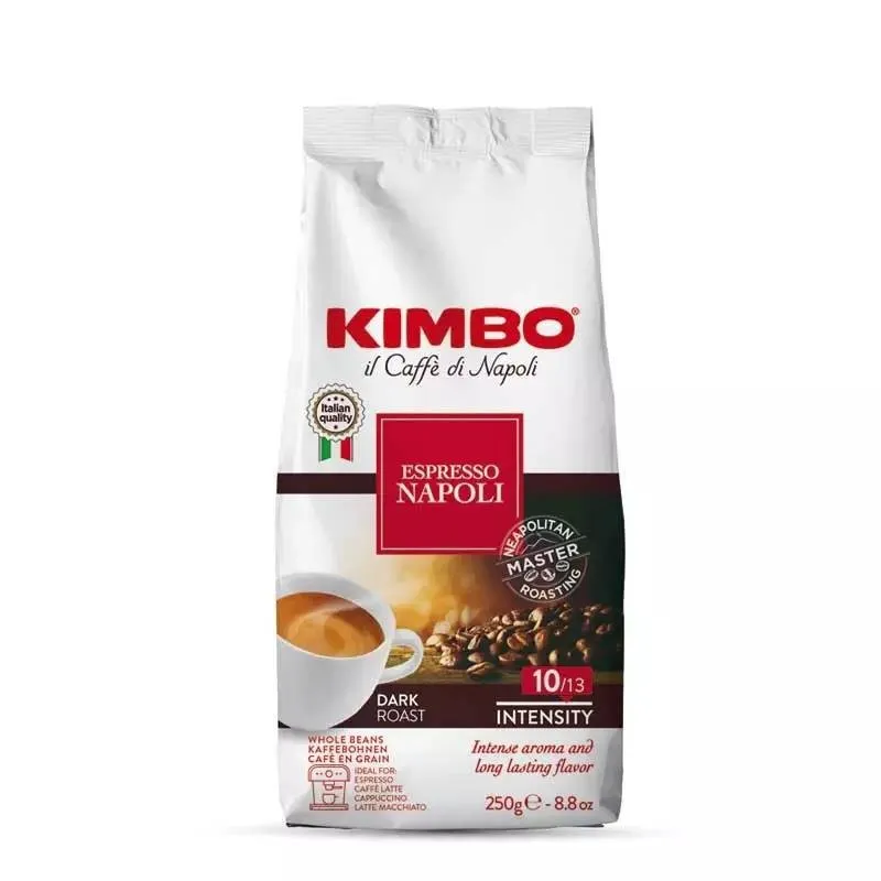 Kimbo Caffè in Grani Espresso Napoli 250 gr 014096