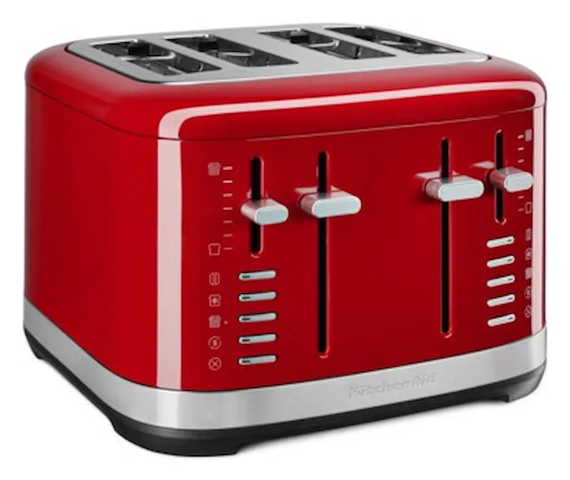 KitchenAid Tostapane 4 Scomparti 5KMT4109EER Rosso Imperiale
