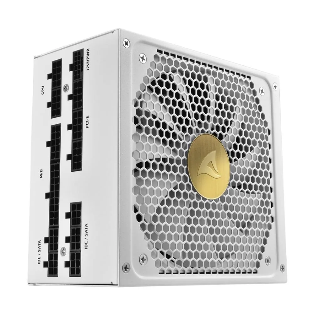 Sharkoon Alimentatore Rebel P30 Gold Wh 1000W Atx3.0 Atx 3.0 Pcie Gen5 12Vhpwr 80 Plus Gold 135Mm