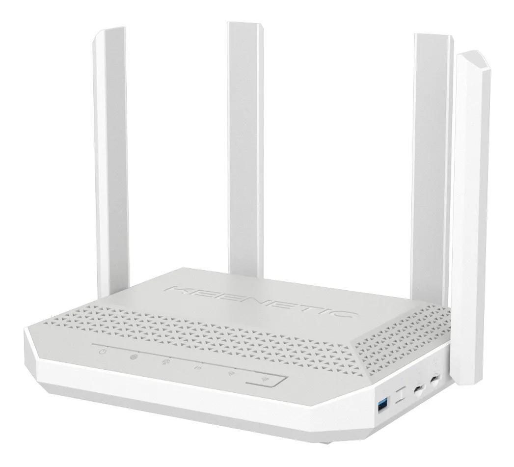 Keenetic Hopper 4G+ Router/Modem 4G+ Dual Sim Wi-Fi 6 Ax3000 Mesh Smart Switch 5 Porte Gigabit 1