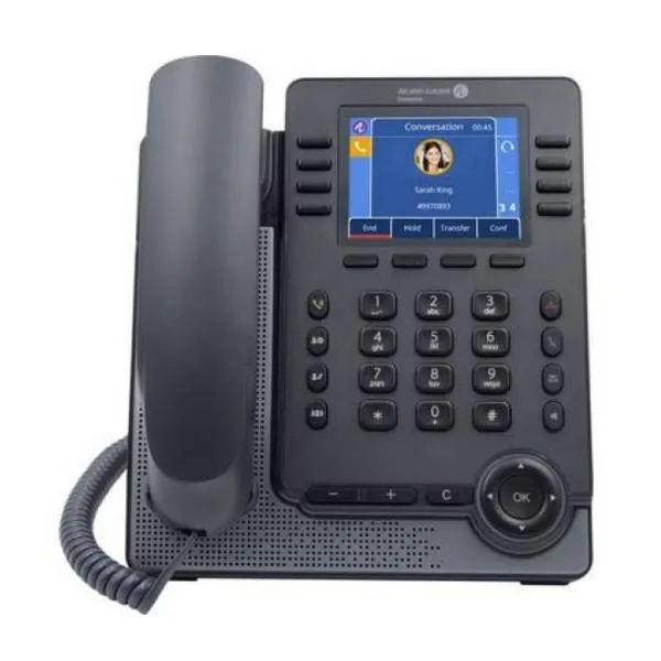 Alcatel-Lucent Enterprise M7 Deskphone 3 5 Inch 320X240 Color Display 2USB Ports (type A And C) 2 Gigabit Ethernet POE Class 2 8SIPACCOUNTS CAT-5E 1.5M 3MK27003AA..